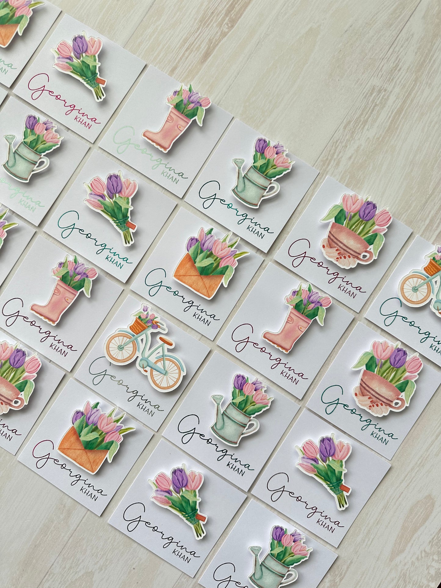 Tulips Tags